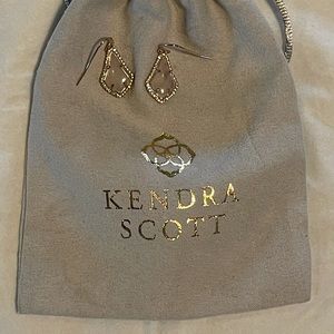 Kendra Scott Custom Rose Gold Earrings Rose Quartz